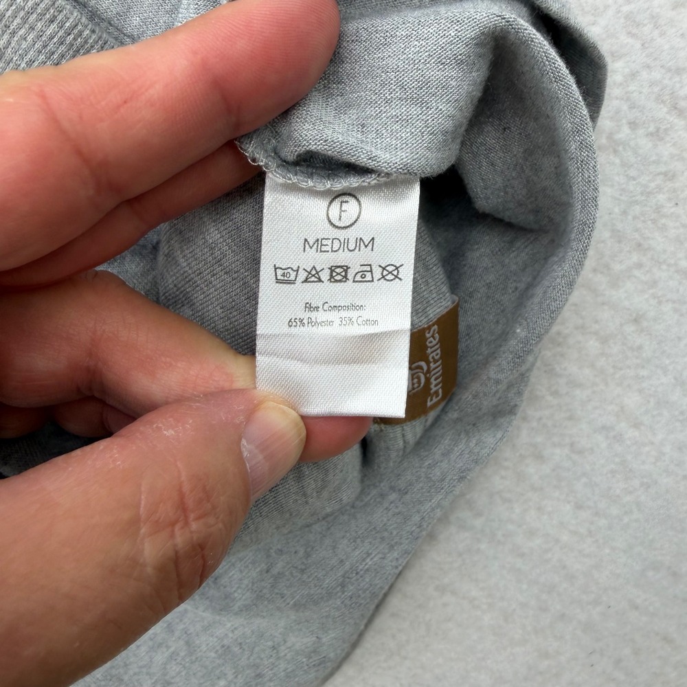 Emirates Hydra Active Shawl Collar Pullover Top Gray Women Medium EM0622 - Picture 4 of 8